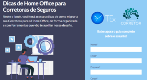 TEx e Mentor do Corretor lançam e-book com dicas de Home Office para corretoras de seguros