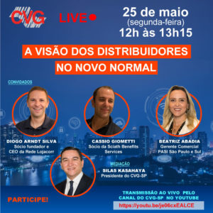 Aniversário do CVG-SP será marcado por webinar com distribuidores