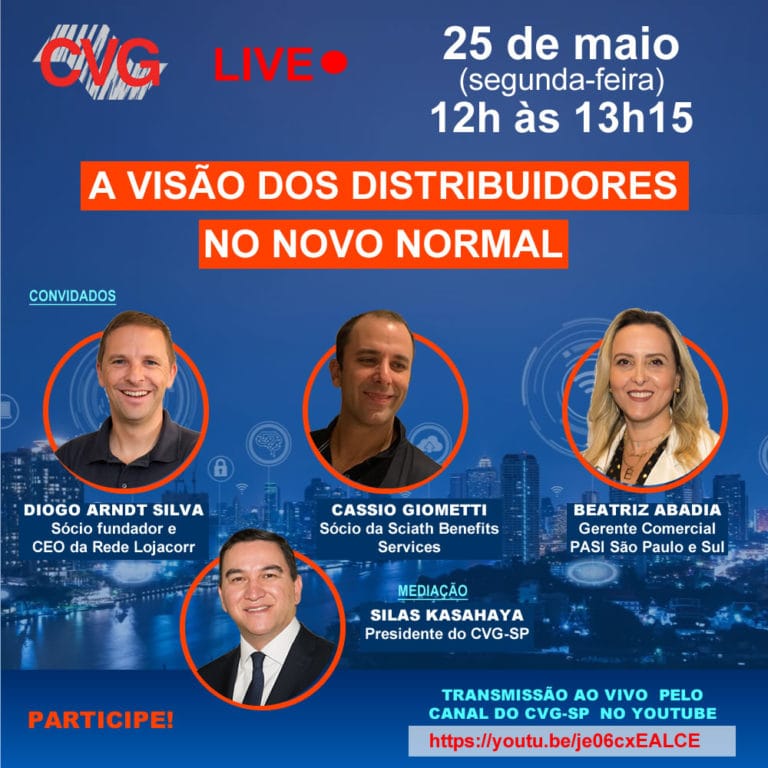 Aniversário do CVG-SP será marcado por webinar com distribuidores
