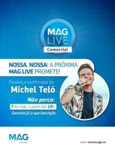 MAG Seguros realiza live nesta quinta-feira com participação especial