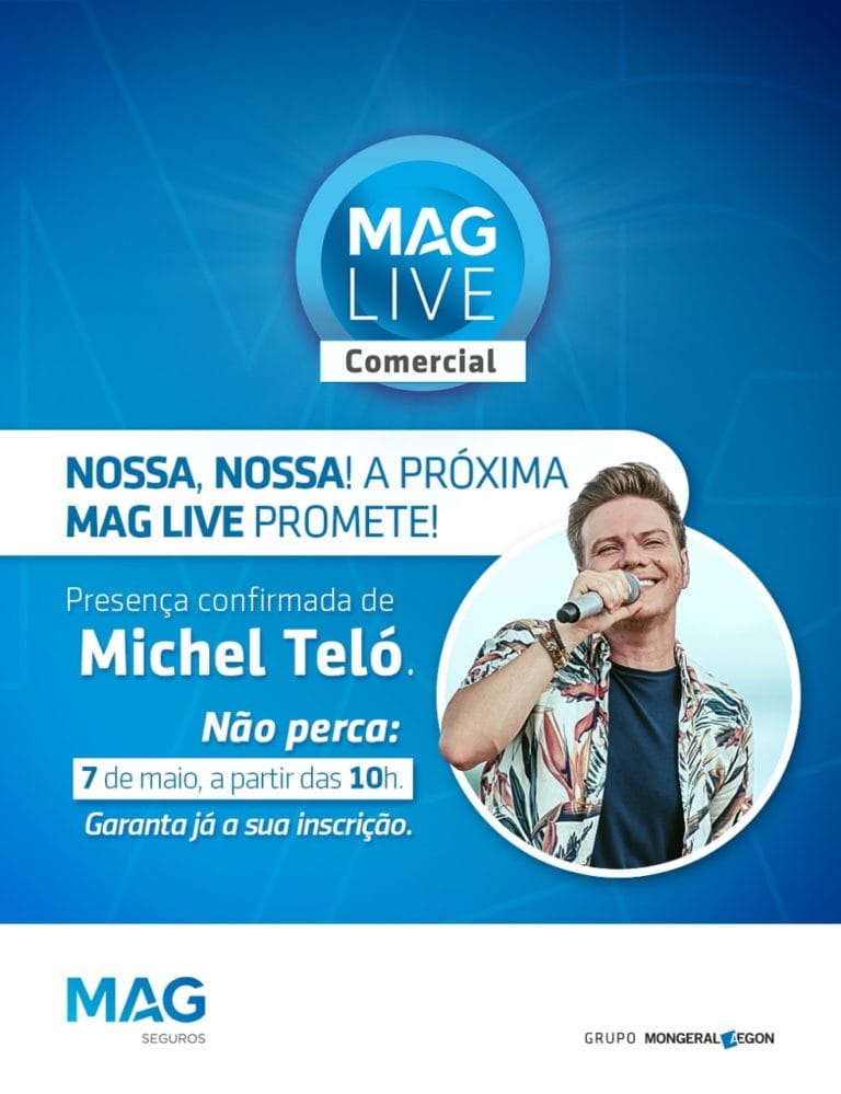 MAG Seguros realiza live nesta quinta-feira com participação especial