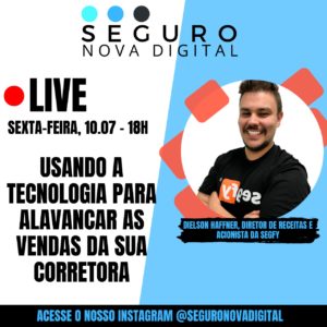 Live aborda o uso da tecnologia para alavancar as vendas das corretoras