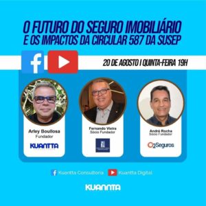 Kuantta Digital promove transmissão sobre o futuro do seguro imobiliário