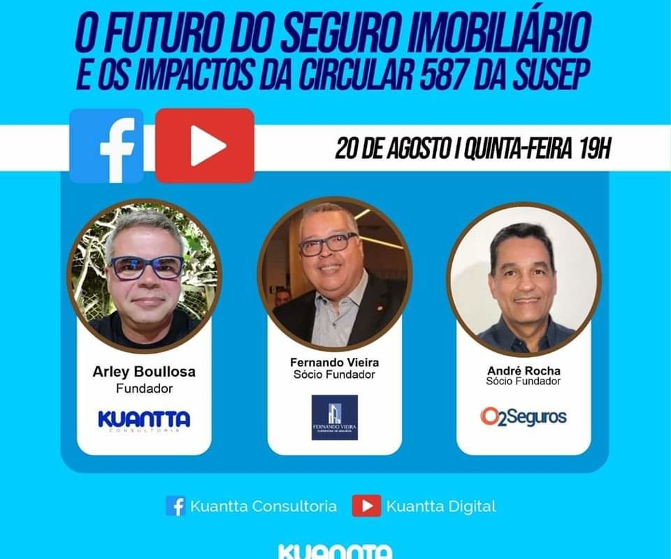 Kuantta Digital promove transmissão sobre o futuro do seguro imobiliário