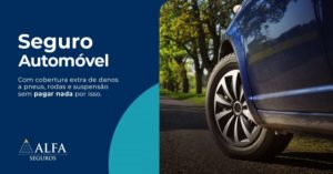 Alfa Seguros amplia seguro auto com cobertura de Danos aos Pneus, Rodas e Suspensão