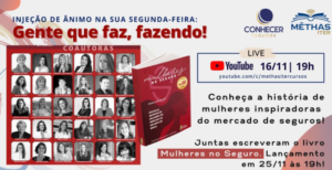 Conhecer Seguros apoia live sobre mulheres no mercado de seguros