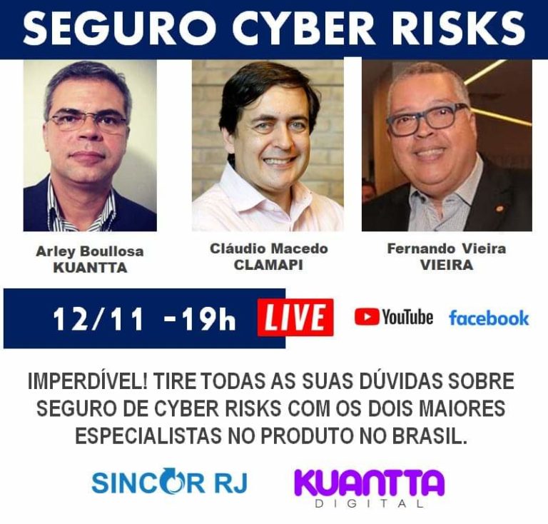 Kuantta Digital promove transmissão remota sobre Seguro Cyber Risk