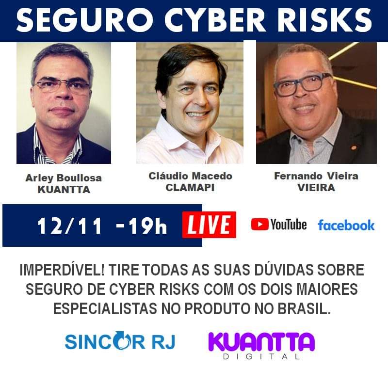 Kuantta Digital promove transmissão remota sobre Seguro Cyber Risk