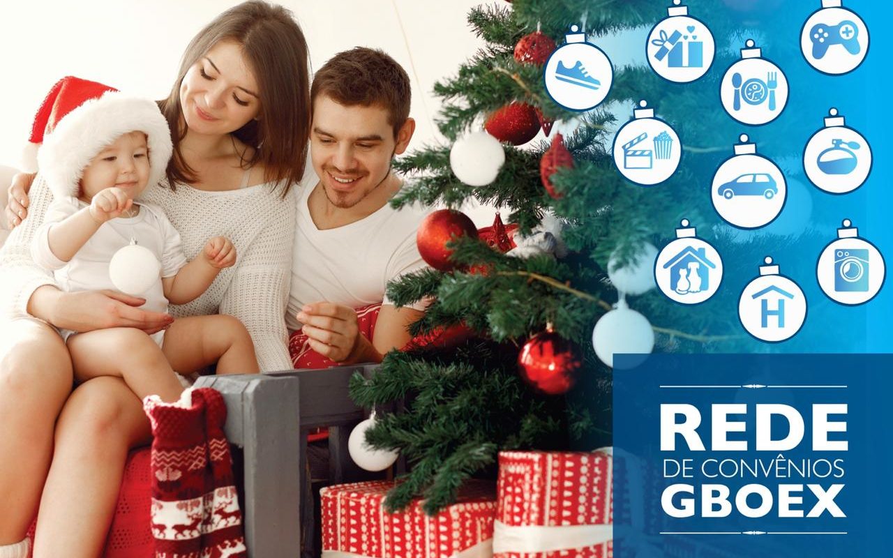 Rede de Convênios GBOEX oferece descontos em promoções de Natal