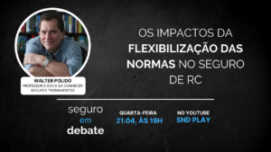 Walter Polido, diretor da Conhecer Seguros, é o convidado do Seguro em Debate desta quarta