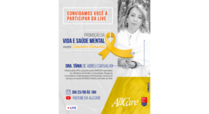 Setembro Amarelo: AllCare promove live com especialista em saúde mental