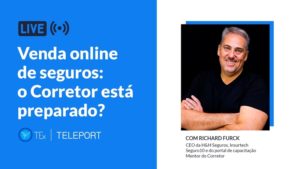 Live da TEx aborda os desafios e oportunidades das vendas online de seguros