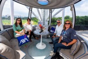 AXA no Brasil leva 440 colaboradores para passeio na Roda Rico