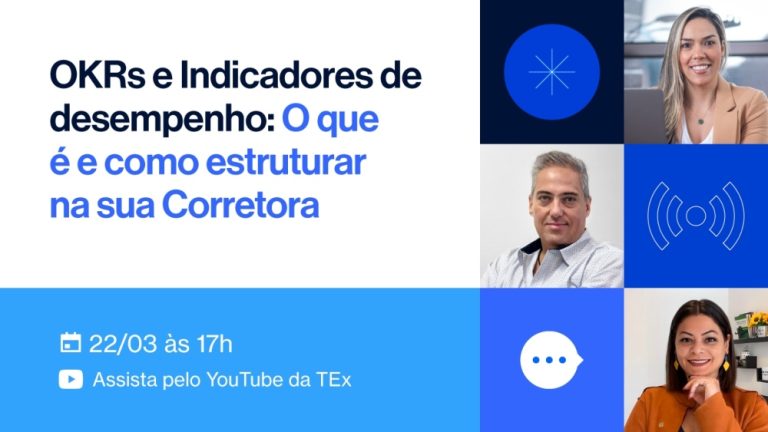 Live da TEx mostra como estruturar OKRs e indicadores de desempenho nas corretoras