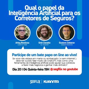 Papel da inteligência artificial para os corretores de seguros é tema de debate