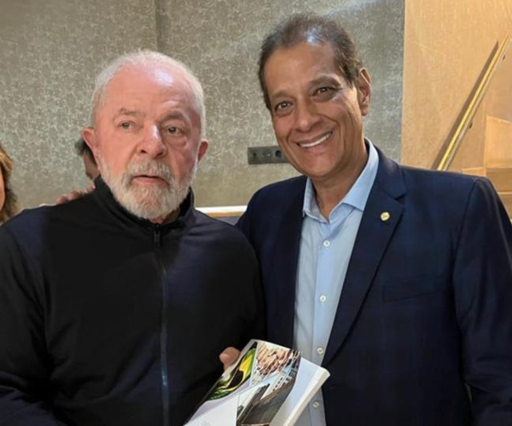 Armando Vergilio se reúne com presidente Lula em evento na Europa