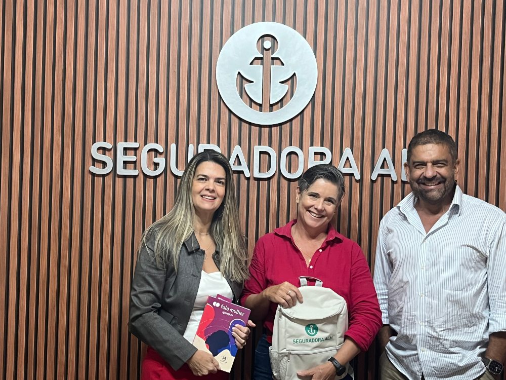 Presidente da Sou Segura visita sede da Seguradora ALM