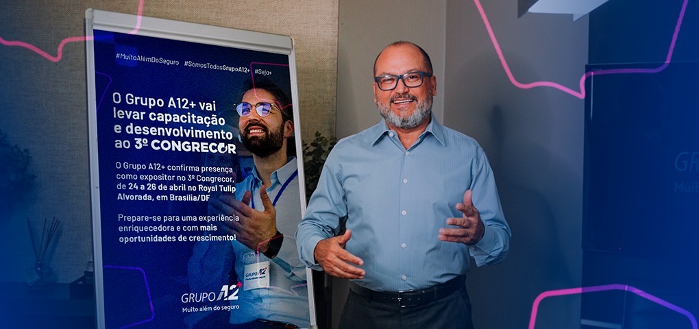 Grupo A12+ terá espaço exclusivo para receber os participantes durante o CONGRECOR