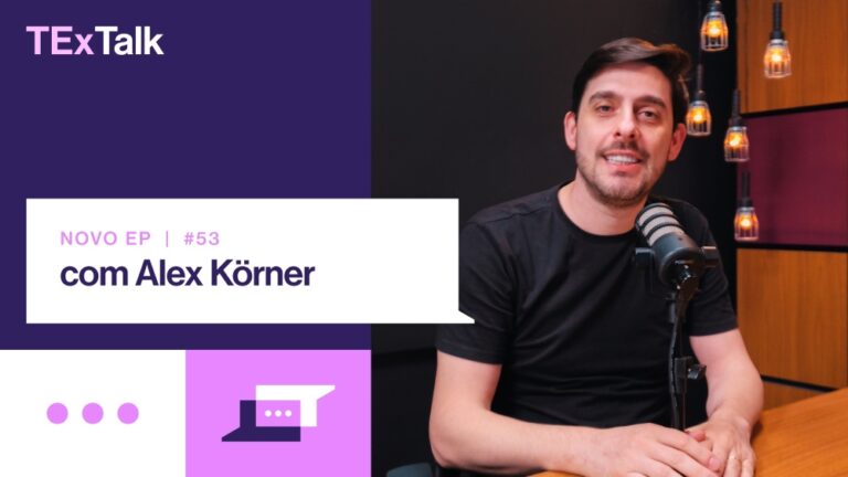 Alex Körner, head de seguros da Stone, é o convidado do TExTalk