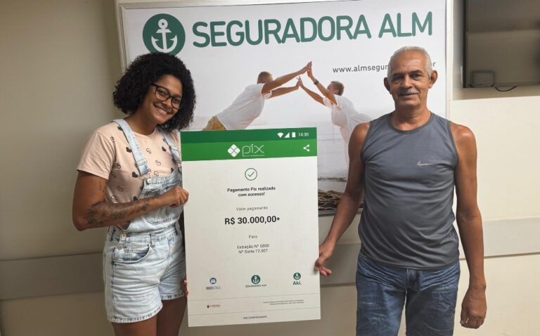 PIX Premiado contempla novo beneficiário da Seguradora ALM