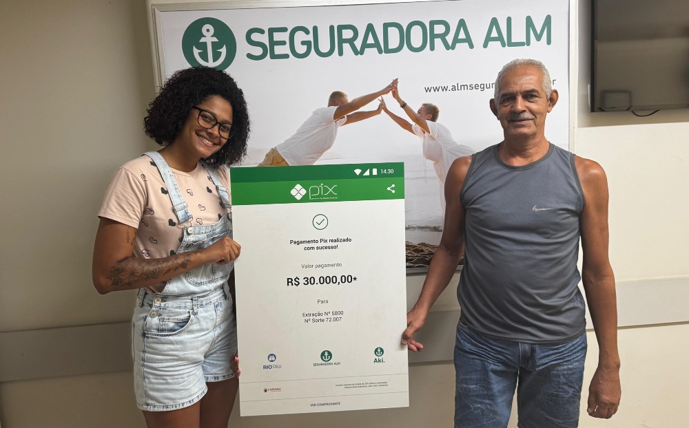 PIX Premiado contempla novo beneficiário da Seguradora ALM