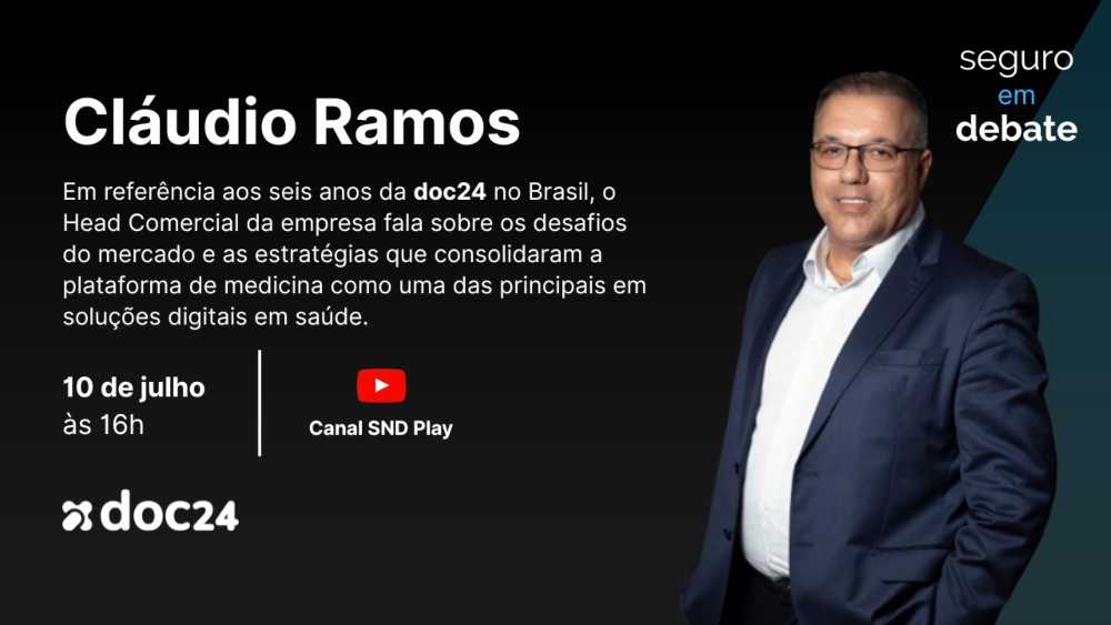 Cláudio Ramos é o convidado do Seguro em Debate desta quinta-feira