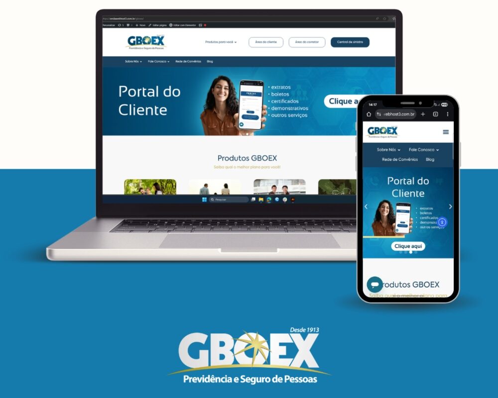 GBOEX lança novo site