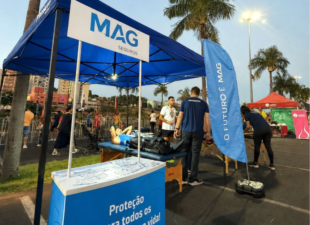 MAG Seguros leva proteção a 2 mil atletas durante o Vibra Run