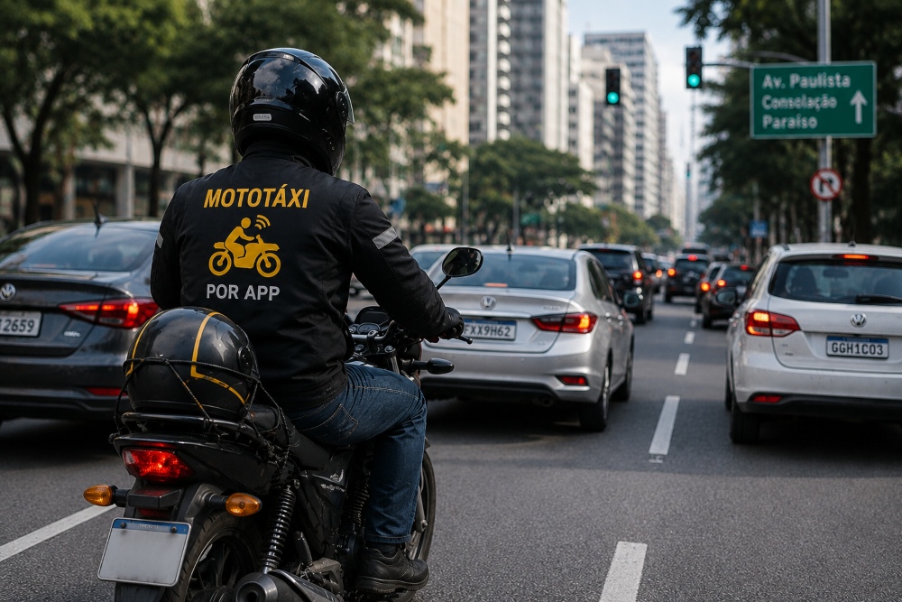 STF suspende exigência de seguro adicional para mototáxi por aplicativo em São Paulo