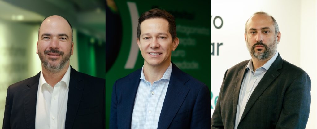 Daniel Volpe, Ricardo Siquieri e Daniel Zaltman