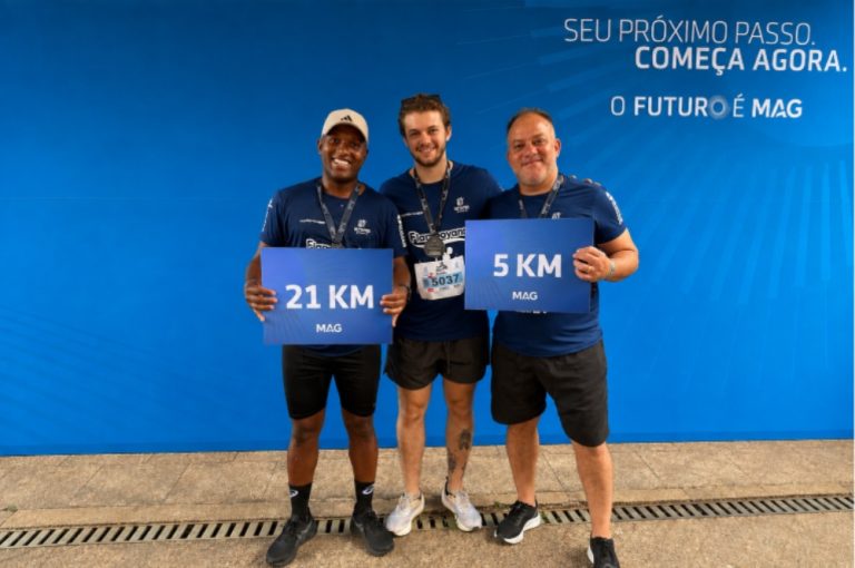 MAG Seguros reforça presença e incentivo ao bem-estar durante corrida de rua em Uberlândia