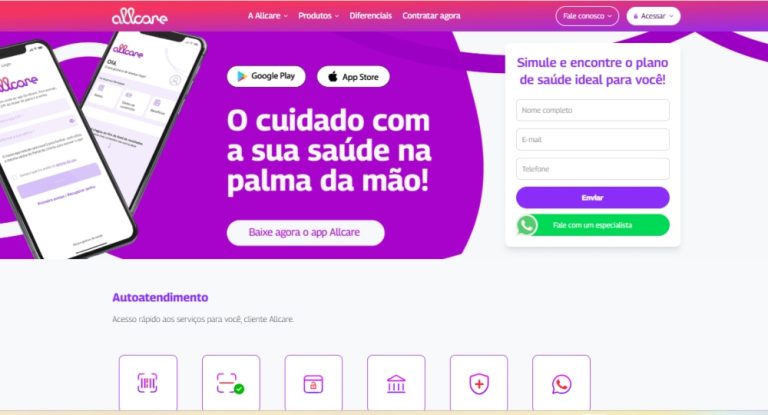Allcare lança novo portal focado em experiência móvel e autoatendimento para simplificar a jornada de saúde