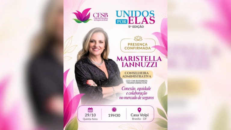 Maristella Iannuzzi leva sua experiência internacional em liderança e diversidade ao UNIDOS POR ELAS, em Brasília